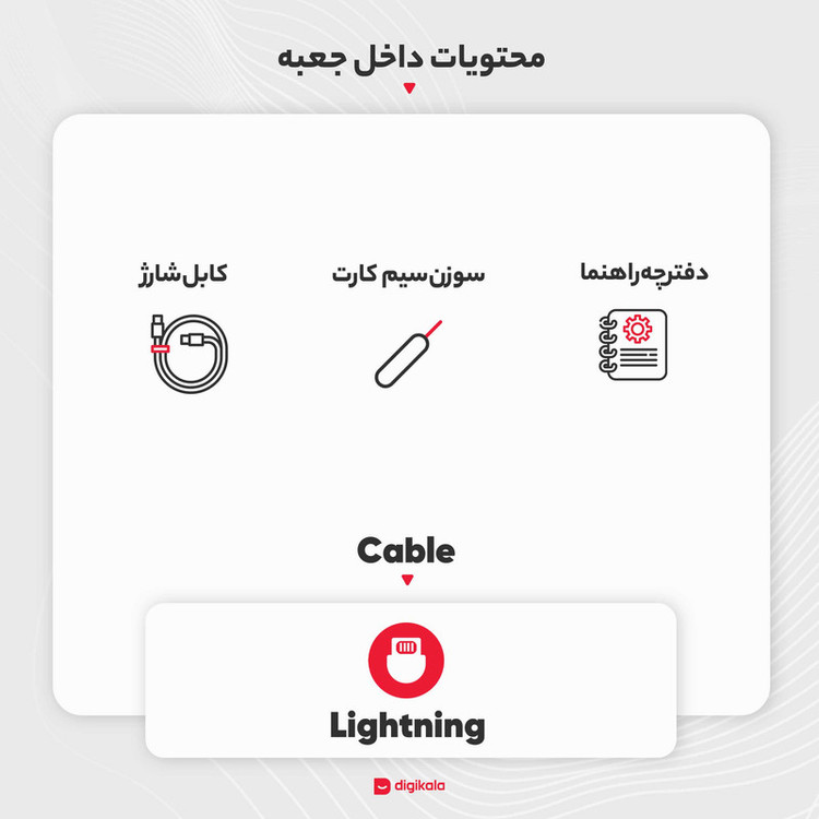گوشی موبایل اپل مدل iPhone 13 CH دو سیم کارت ظرفیت 256 گیگابایت و رم 4 گیگابایت - نات اکتیو