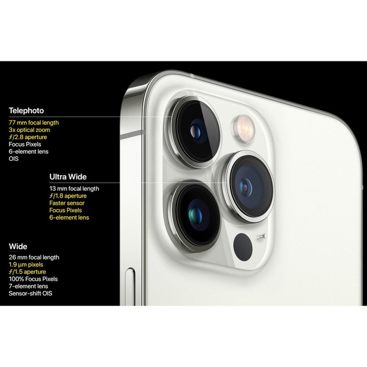 گوشی موبایل اپل مدل iPhone 13 Pro Max ZDA تک سیم کارت ظرفیت 512 گیگابایت و رم 6 گیگابایت - نات اکتیو - پارت نامبر F