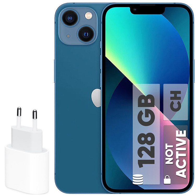 گوشی موبایل اپل مدل iPhone 13 CH دو سیم کارت ظرفیت 128 گیگابایت و رم 4 گیگابایت - نات اکتیو